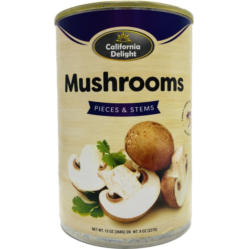 Mushrooms - Pieces and Stems