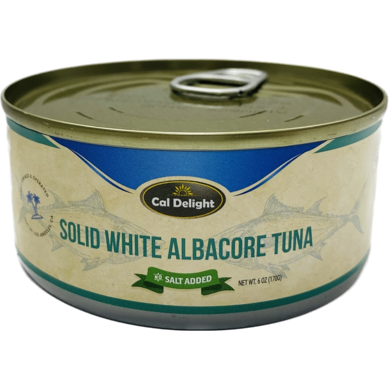 Solid White Albacore Tuna - in Water (No Salt Added)